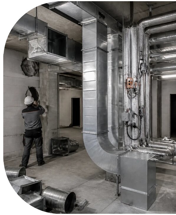 Реконструкция системы вентиляции в Карталах от 26078 р. | АПаруса-Крт